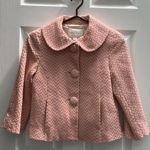 Chic tweed Banana Republic jacket with 3/4 sleeves